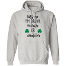Kiss me I'm Drunk Or Irish Or Whatever Funny Mermaid T-shirt CustomCat