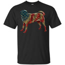 Labrador American Flag Funny Gift Lover Dog Tee Shirt CustomCat