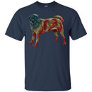 Labrador American Flag Funny Gift Lover Dog Tee Shirt CustomCat
