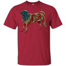Labrador American Flag Funny Gift Lover Dog Tee Shirt CustomCat