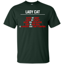 Lady cat T-shirts CustomCat