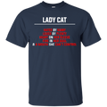 Lady cat T-shirts CustomCat