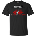 Lady cat T-shirts CustomCat