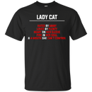 Lady cat T-shirts CustomCat