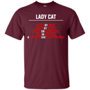 Lady cat T-shirts CustomCat