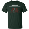 Lady cat T-shirts CustomCat