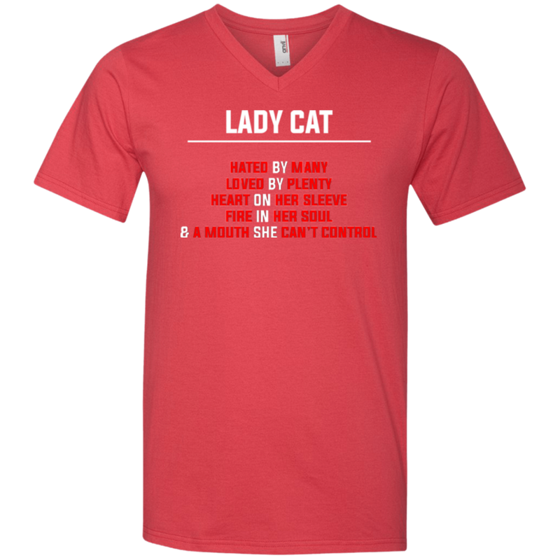 Lady cat T-shirts CustomCat