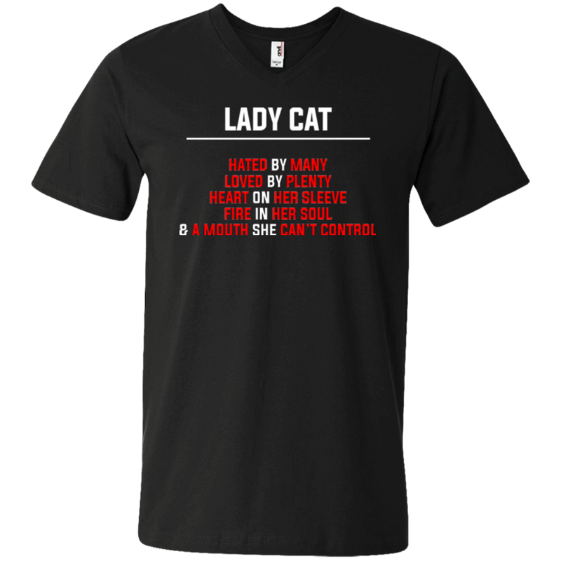 Lady cat T-shirts CustomCat