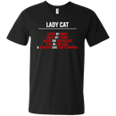 Lady cat T-shirts CustomCat
