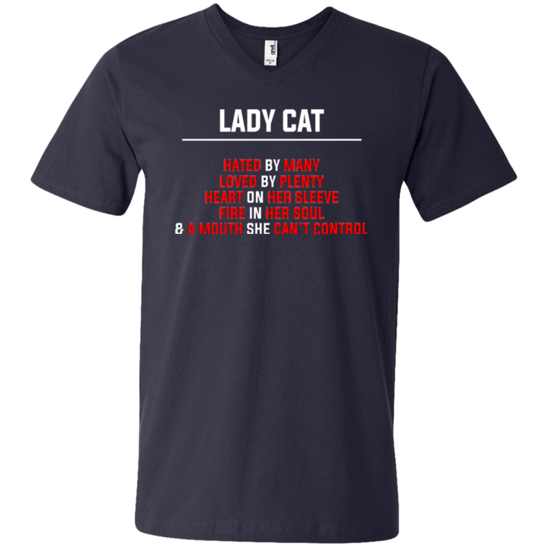 Lady cat T-shirts CustomCat