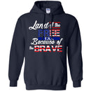 Land Of The Free Veterans T-shirts & Hoodie for Veteran's Day CustomCat