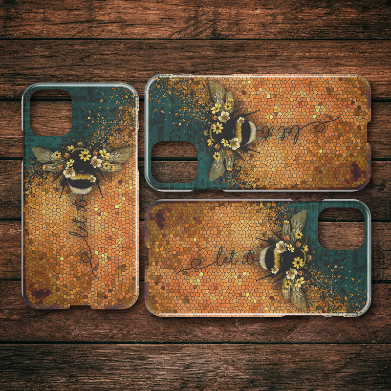 Let It Be Bee iPhone Case teelaunch