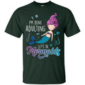 Let's Be Mermaid Tshirts CustomCat