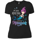 Let's Be Mermaid Tshirts CustomCat
