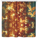 Light Butterfly Shower Curtains Bathroom Decor