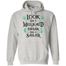 Look Like A Mermaid Swear Like A Sailor Mermaid T Shirts CustomCat