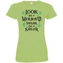Look Like A Mermaid Swear Like A Sailor Mermaid T Shirts CustomCat