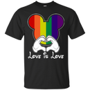 Love is love funny T-shirt CustomCat