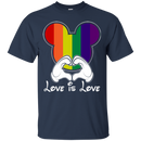 Love is love funny T-shirt CustomCat