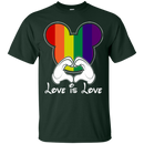 Love is love funny T-shirt CustomCat