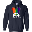 Love is love funny T-shirt CustomCat