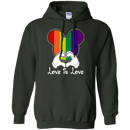 Love is love funny T-shirt CustomCat