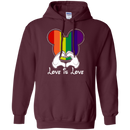Love is love funny T-shirt CustomCat