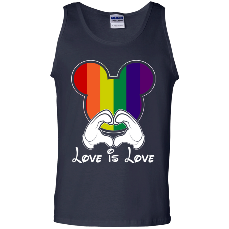 Love is love funny T-shirt CustomCat