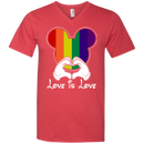 Love is love funny T-shirt CustomCat