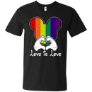 Love is love funny T-shirt CustomCat