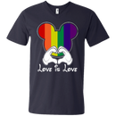 Love is love funny T-shirt CustomCat