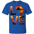 LOVE T-shirt For African American Kings And Queens CustomCat