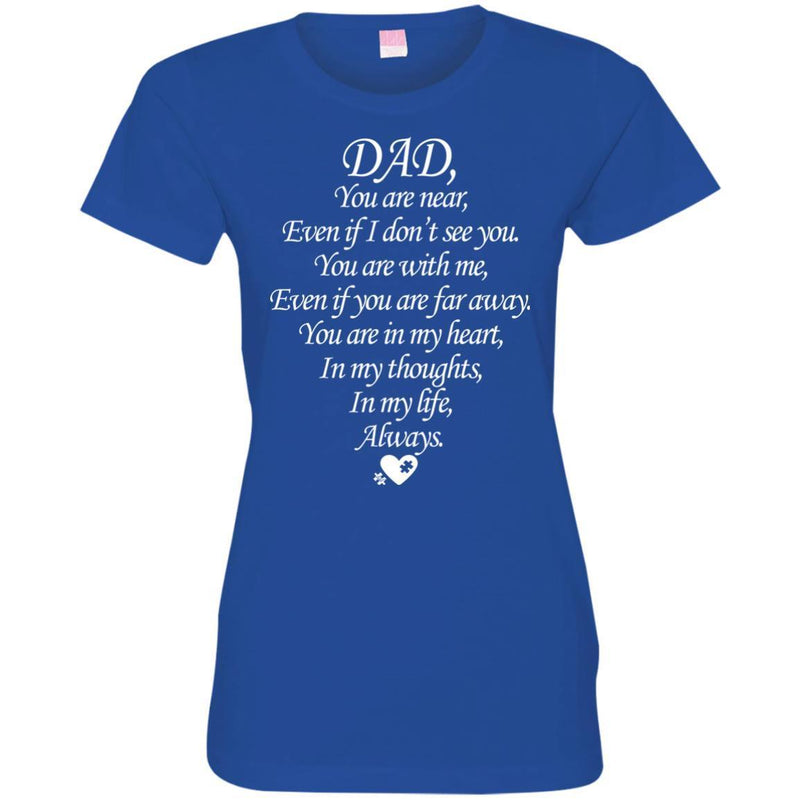 Love You Dad T-shirts CustomCat