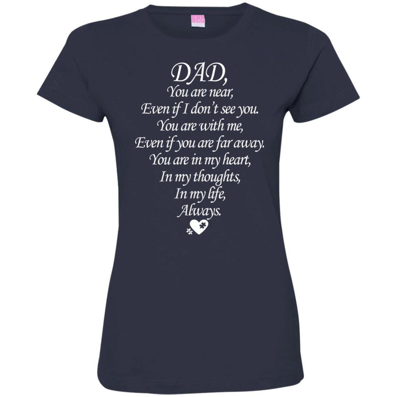 Love You Dad T-shirts CustomCat