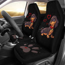 Lovely Dachshund Car Seat Covers (Set of 2) interestprint