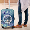 Lovely Mermaid Bubble Luggage Cover interestprint