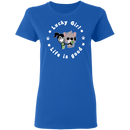 Lucky Girl- Cat Funny Gifts Patrick's Day Irish T-Shirt