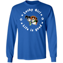 Lucky Girl- Dog Funny Gifts Patrick's Day Irish T-Shirt