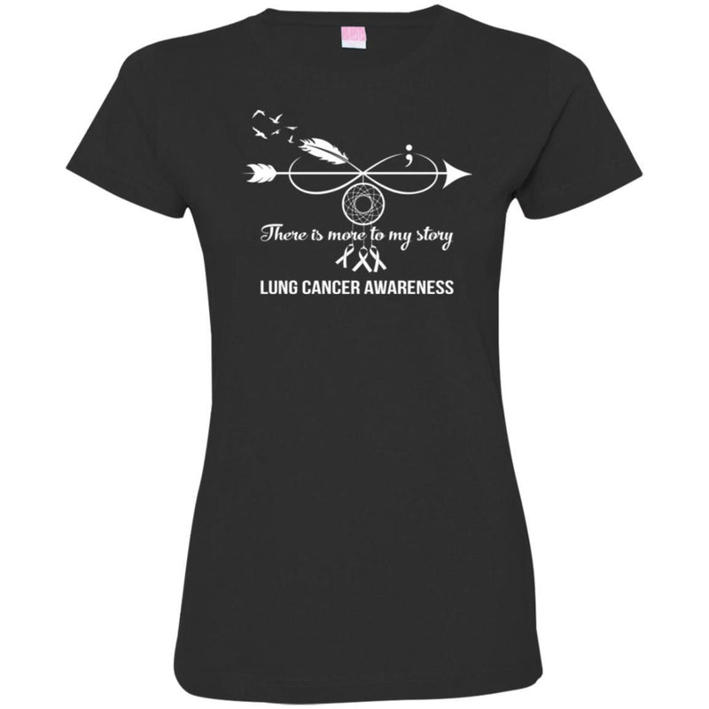 Lung Cancer Awareness T Shirt There Is More To My Story Infinity Dreamcatcher  Shirts CustomCat