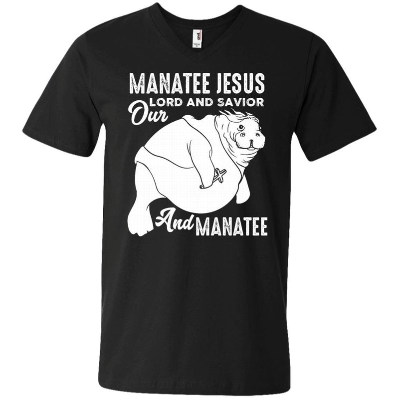Manatee Jesus Tshirt & Hoodie CustomCat