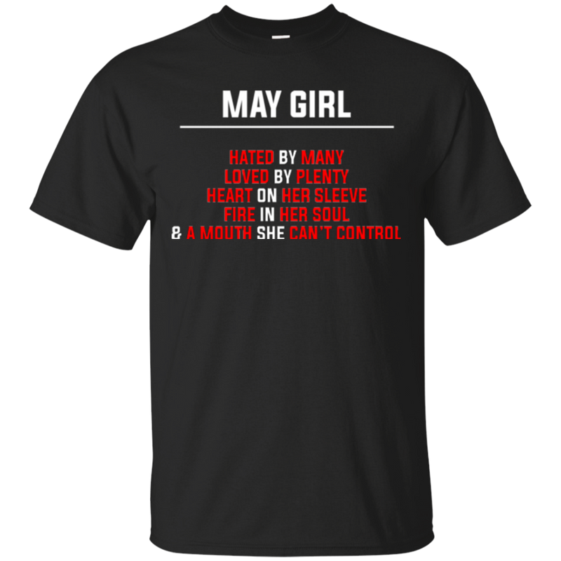 May girl funny T-shirts CustomCat