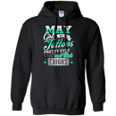 May girl with tattoos pretty eyes and thick things T-shirts CustomCat