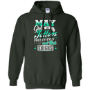 May girl with tattoos pretty eyes and thick things T-shirts CustomCat