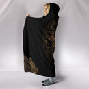 Meaningful Protection Of Hamsa Hand Hooded Blanket interestprint