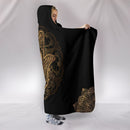 Meaningful Protection Of Hamsa Hand Hooded Blanket interestprint
