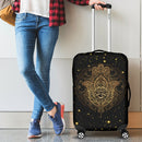 Meaningful Protection Of Hamsa Hand Luggage Cover interestprint
