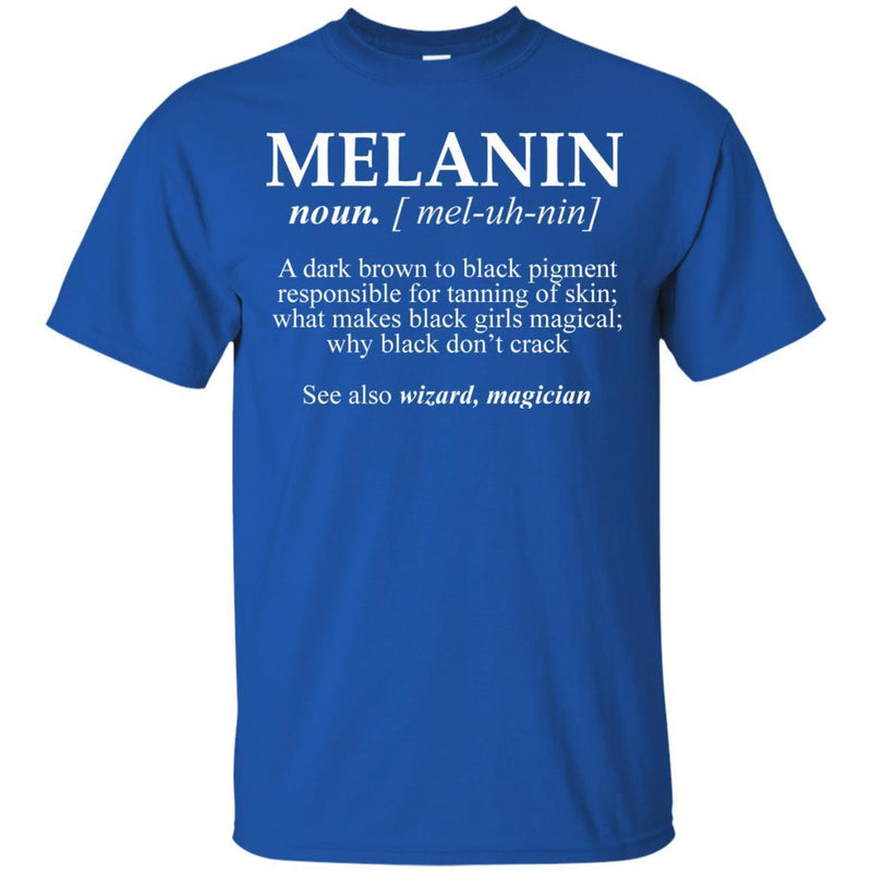 Melanin A Dark Brown To Black Pigment Responsible For Tanning Of Skin See Also Wizard Magician Shirt CustomCat