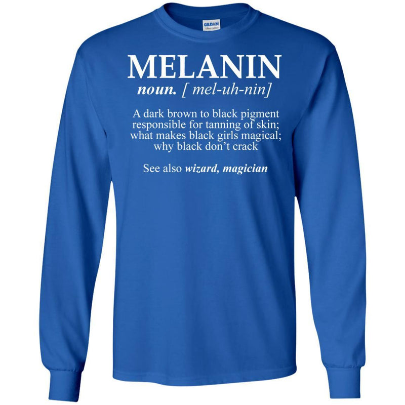 Melanin A Dark Brown To Black Pigment Responsible For Tanning Of Skin See Also Wizard Magician Shirt CustomCat