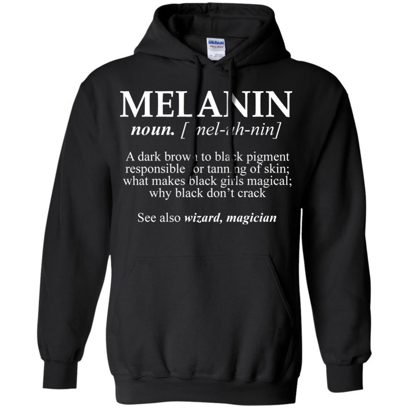 Melanin A Dark Brown To Black Pigment Responsible For Tanning Of Skin See Also Wizard Magician Shirt CustomCat