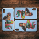 Melanin Black Mermaid Queens Cute Mermaids iPhone Case teelaunch